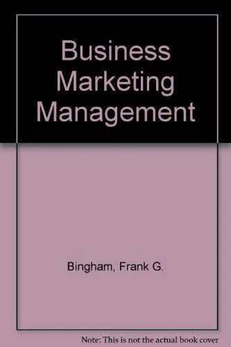 Business Marketing Management