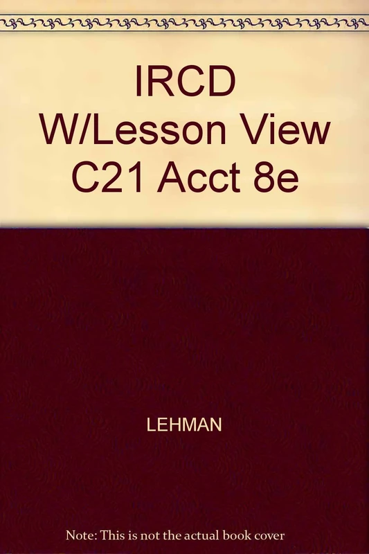 IRCD W/Lesson View C21 Acct 8e