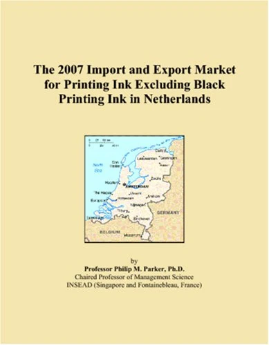 The 2007 Import and Export Market for Printing Ink Excluding Black Printing Ink in Netherlands