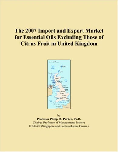 The 2007 Import and Export Market for Essential Oils Excluding Those of Citrus Fruit in United Kingdom