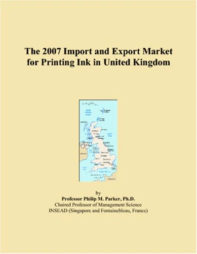 The 2007 Import and Export Market for Printing Ink in United Kingdom
