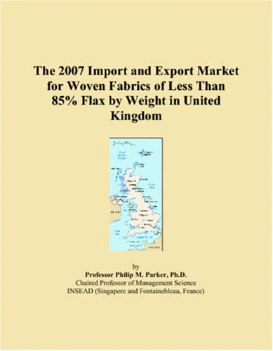 The 2007 Import and Export Market for Woven Fabrics of Less Than 85% Flax by Weight in United Kingdom