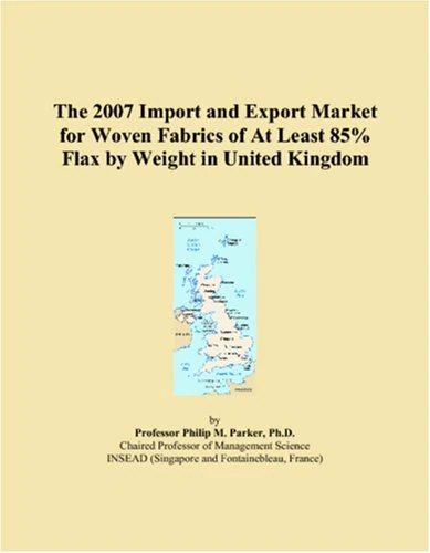 The 2007 Import and Export Market for Woven Fabrics of At Least 85% Flax by Weight in United Kingdom
