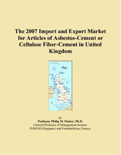 The 2007 Import and Export Market for Articles of Asbestos-Cement or Cellulose Fiber-Cement in United Kingdom