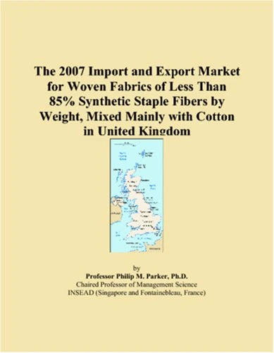 The 2007 Import and Export Market for Woven Fabrics of Less Than 85% Synthetic Staple Fibers by Weight, Mixed Mainly with Cotton in United Kingdom