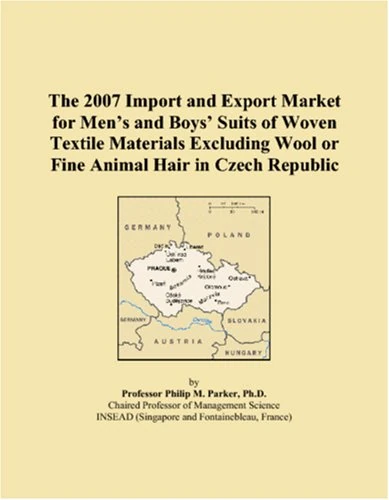The 2007 Import and Export Market for Men�s and Boys� Suits of Woven Textile Materials Excluding Wool or Fine Animal Hair in Czech Republic