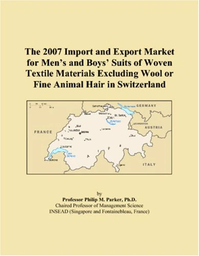 The 2007 Import and Export Market for Mens and Boys Suits of Woven Textile Materials Excluding Wool or Fine Animal Hair in Switzerland