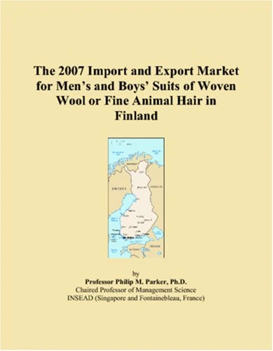 The 2007 Import and Export Market for Mens and Boys Suits of Woven Wool or Fine Animal Hair in Finland