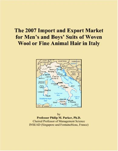The 2007 Import and Export Market for Mens and Boys Suits of Woven Wool or Fine Animal Hair in Italy