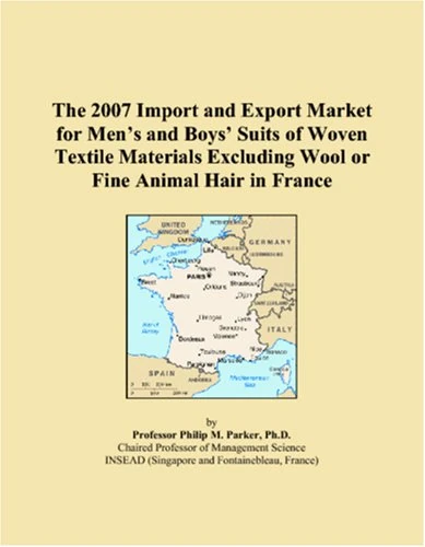 The 2007 Import and Export Market for Mens and Boys Suits of Woven Textile Materials Excluding Wool or Fine Animal Hair in France - Image 1
