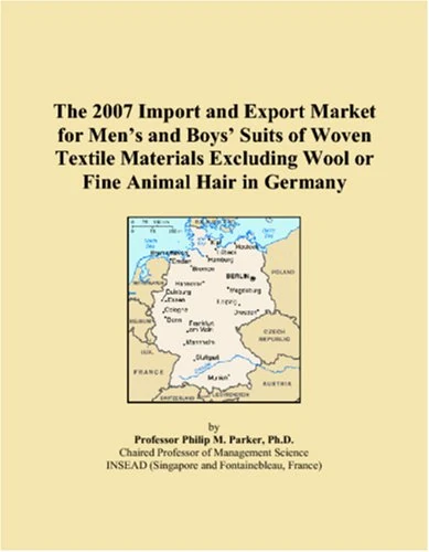 2007 Import and Export Market: Mens and Boys Suits in Germany