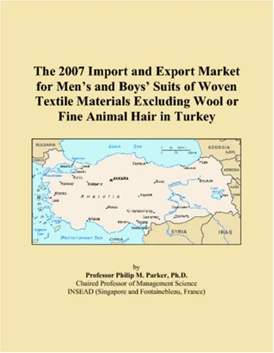 The 2007 Import and Export Market for Mens and Boys Suits of Woven Textile Materials Excluding Wool or Fine Animal Hair in Turkey
