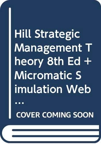 Strategic Management Theory: Plus Micromaticsimulation Webcard