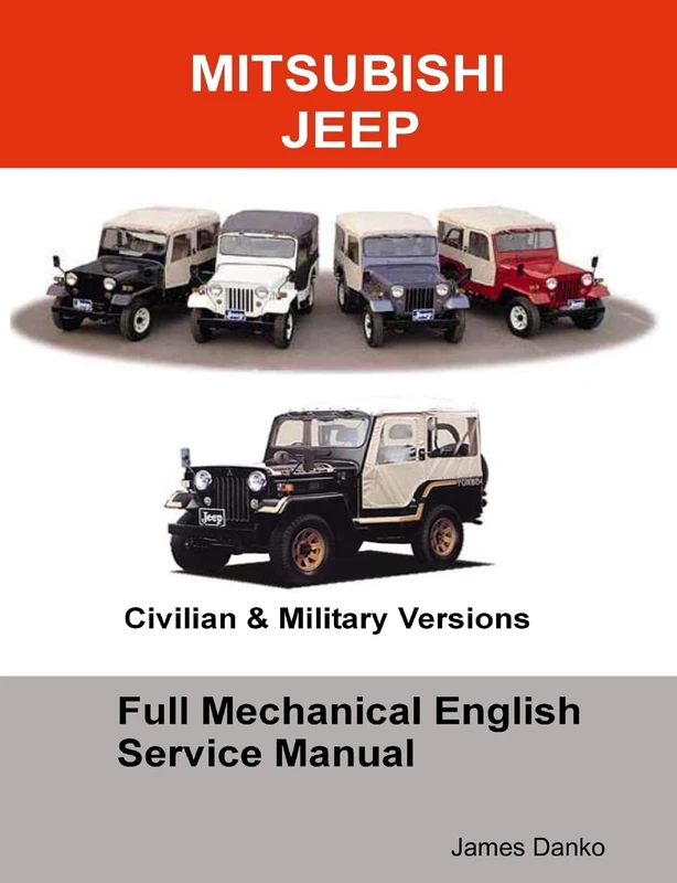 Mitsubishi Jeep Full Mechanical English Service Manual - Image 1