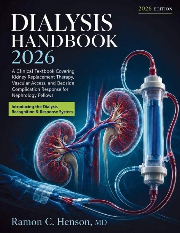 Dialysis Handbook 2026: A Clinical Textbook Covering Kidney Replacement Therapy, Vascular Access, and Bedside Complication Response for Nephrology Fellows