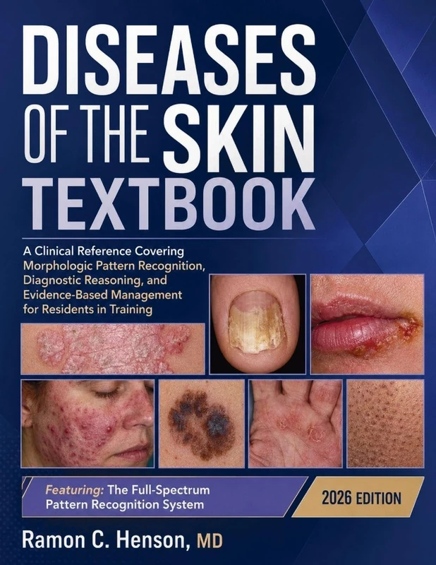 Diseases of the Skin Textbook: A Clinical Reference Covering Morphologic Pattern Recognition, Diagnostic Reasoning, and Evidence-Based Management for Residents in Training