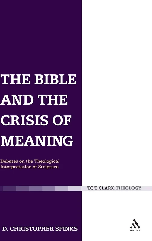 The Bible and the Crisis of Meaning: Debates on the Theological Interpretation of Scripture