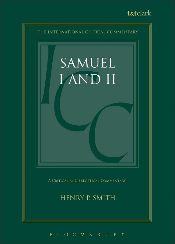 Samuel I and II (International Critical Commentary)
