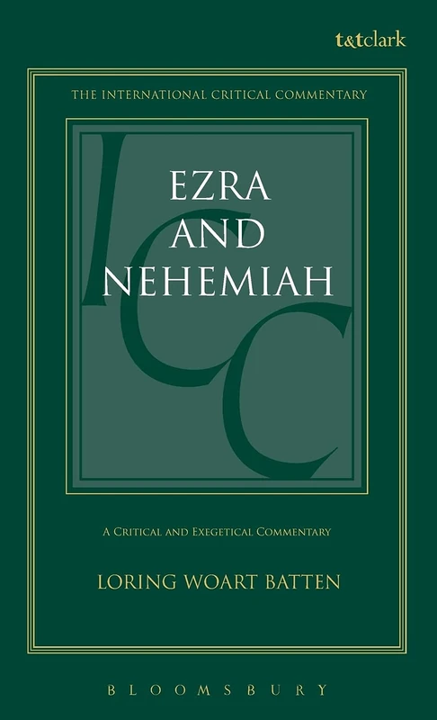 Ezra and Nehemiah (International Critical Commentary)