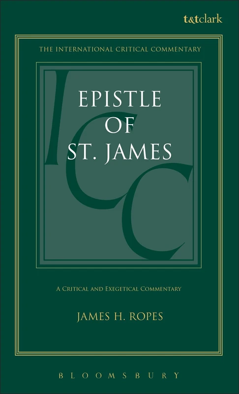 Epistle of St. James (International Critical Commentary)