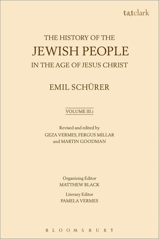 The History of the Jewish People in the Age of Jesus Christ: Volume 3.i