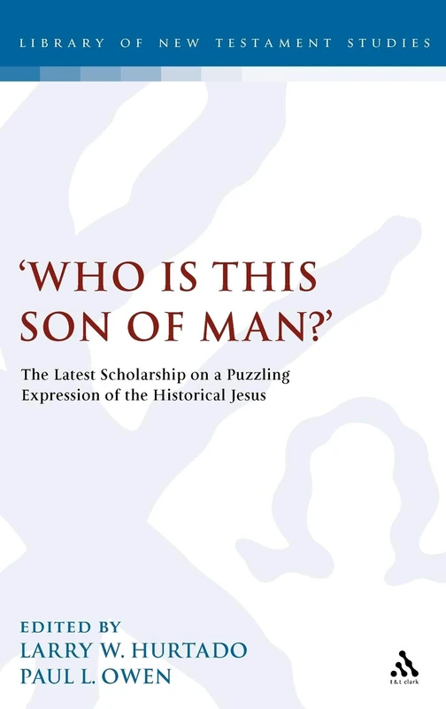 'Who is This Son of Man?': The Latest Scholarship on a Puzzling Expression of the Historical Jesus (Library of New Testament Studies): v. 390