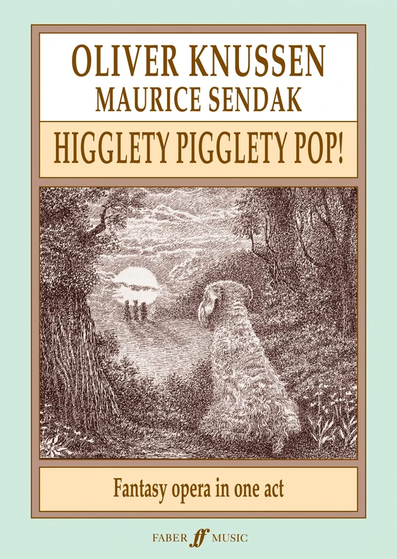 Higglety Pigglety Pop! (full score): Fantasy Opera in One Act, Full Score (Faber Edition) - Image 1