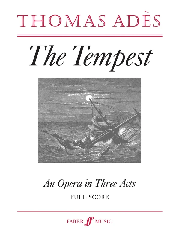 The Tempest (Opera Full Score): Full Score Paperback Edition (Faber Edition)