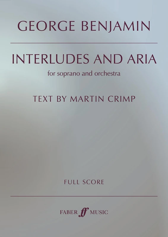 Interludes and Aria (for Soprano and Orchestra)