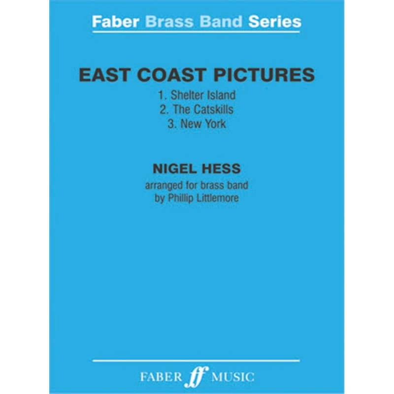 East Coast Pictures: Score & Parts (Faber Brass Band Series)