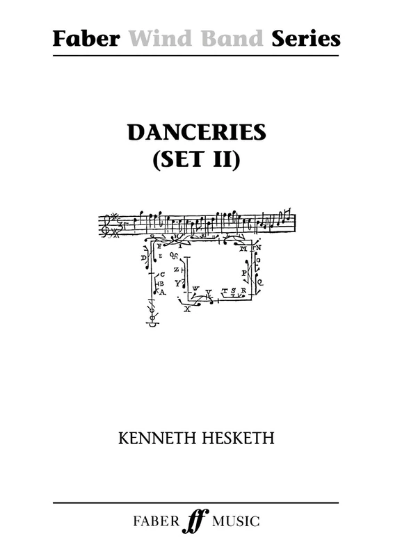 Danceries (Set II) (wind band score and parts): Score & Parts (Faber Wind Band)