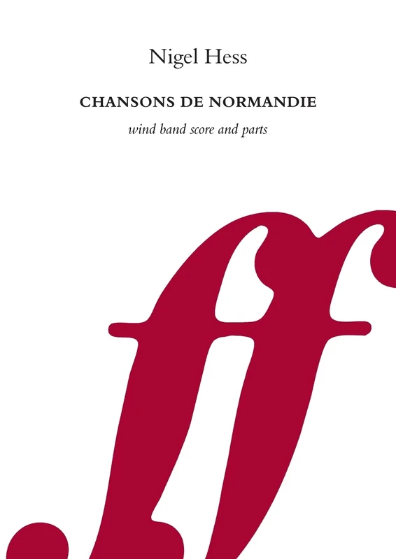 Chansons De Normandie (Wind Band Score & Parts) (Faber Wind Band) - Image 1
