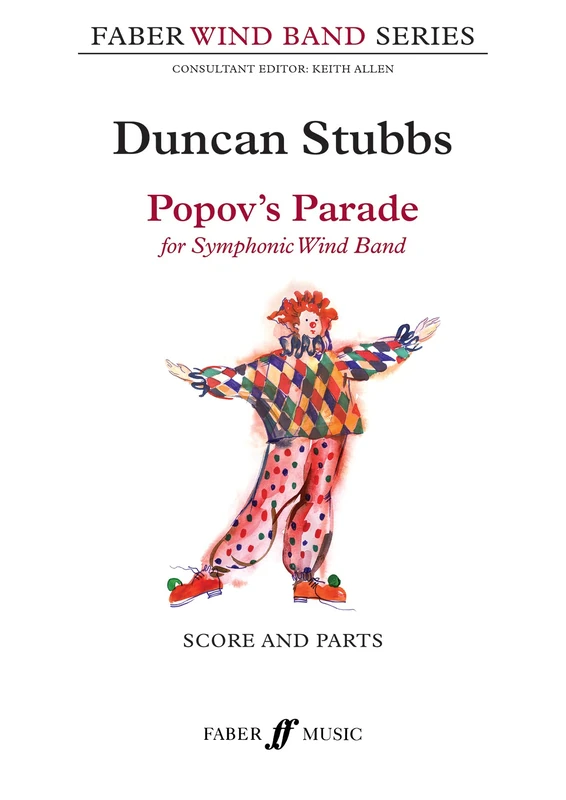 Popov's Parade (Symphonic Wind Band Score & Parts) (Faber Wind Band) - Image 1