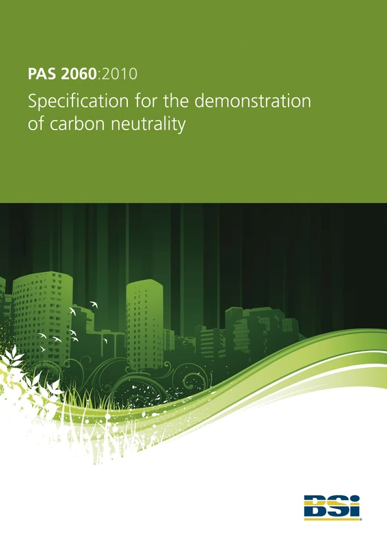 Specification for the demonstration of carbon neutrality - PAs 2060 2010 - Image 1