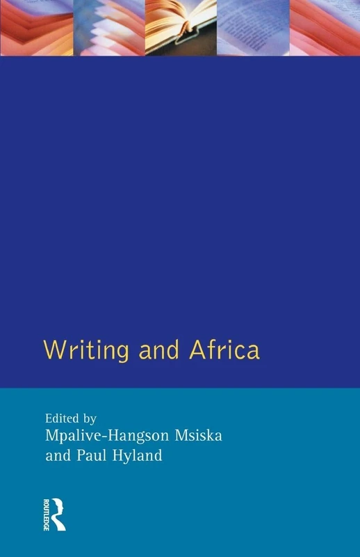Writing and Africa (Crosscurrents)