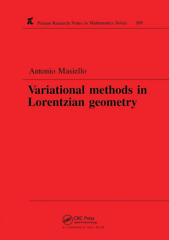 Variational Methods in Lorentzian Geometry - Chapman and Hall/CRC - Image 1