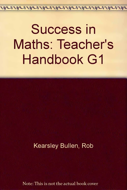 Success in Maths:Teacher's Handbook General 1 Paper