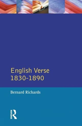 English Verse 1830 - 1890 (Longman Annotated Anthologies of English Verse)