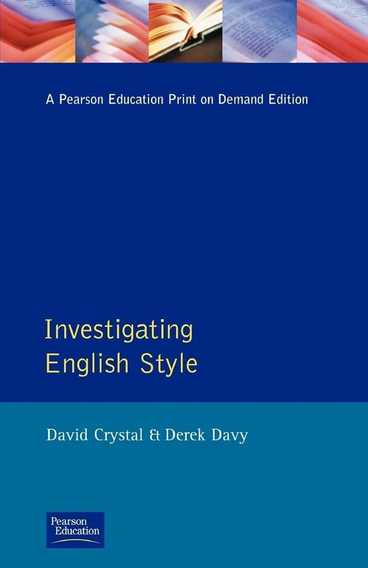 Investigating English Style (English Language Series)