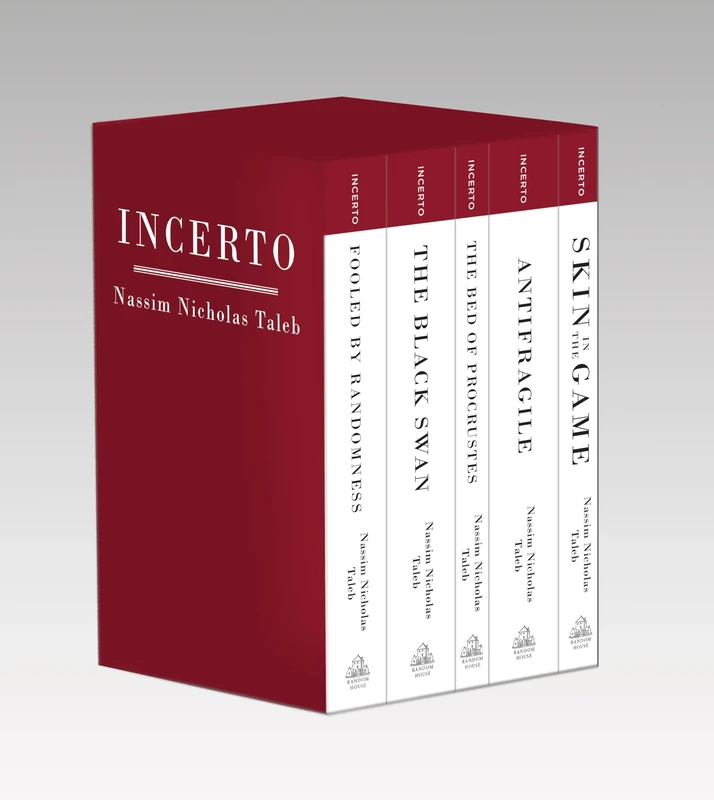 Incerto: Fooled by Randomness / the Black Swan / the Bed of Procrustes / Antifragile / Skin in the Game - Image 1