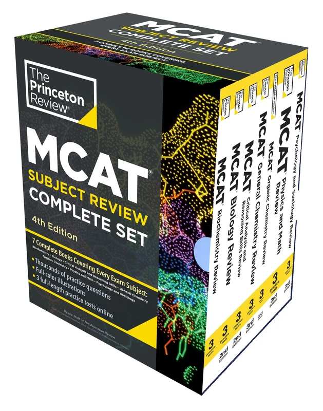 Princeton Review MCAT Subject Review Complete Box Set, 4th Edition (Graduate School Test Preparation)