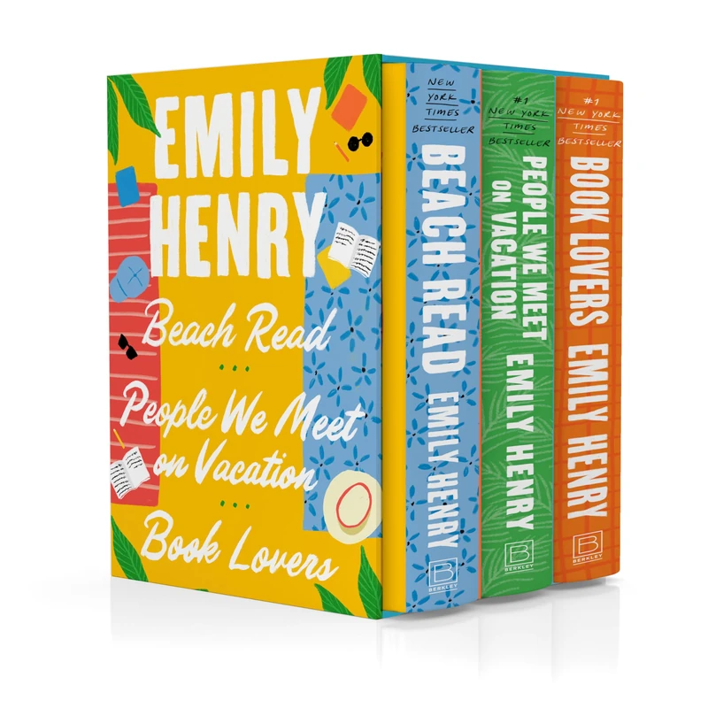 Berkley Emily Henry Book Set - Beach Read & 2 More Novels