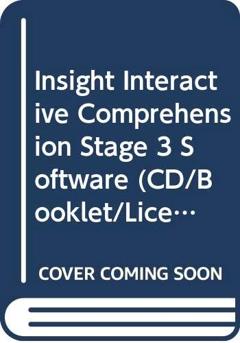 Insight Interactive Comprehension Stage 3 Software (CD/Booklet/Licence)