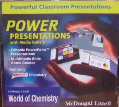 McDougal Littell World of Chemistry: Power Presentations DVD