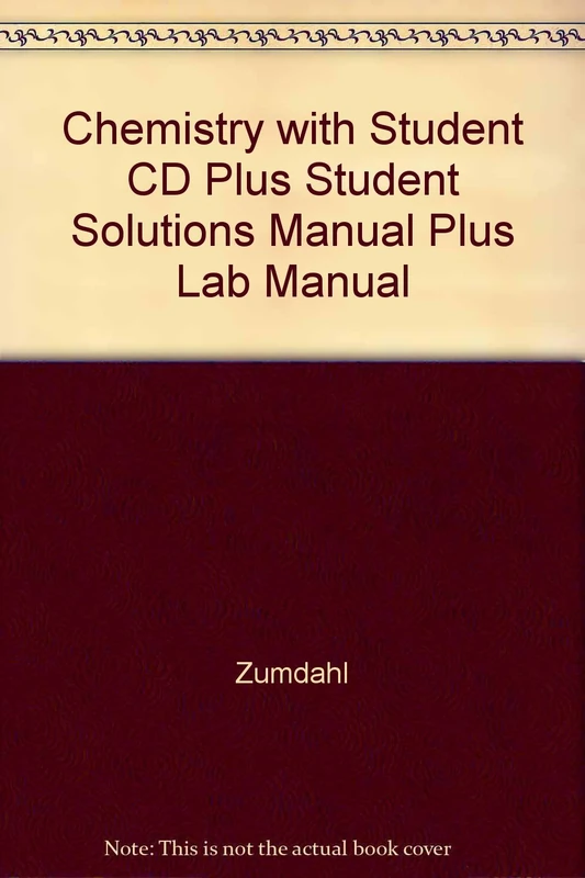 Chemistry with Student CD Plus Student Solutions Manual Plus Lab Manual