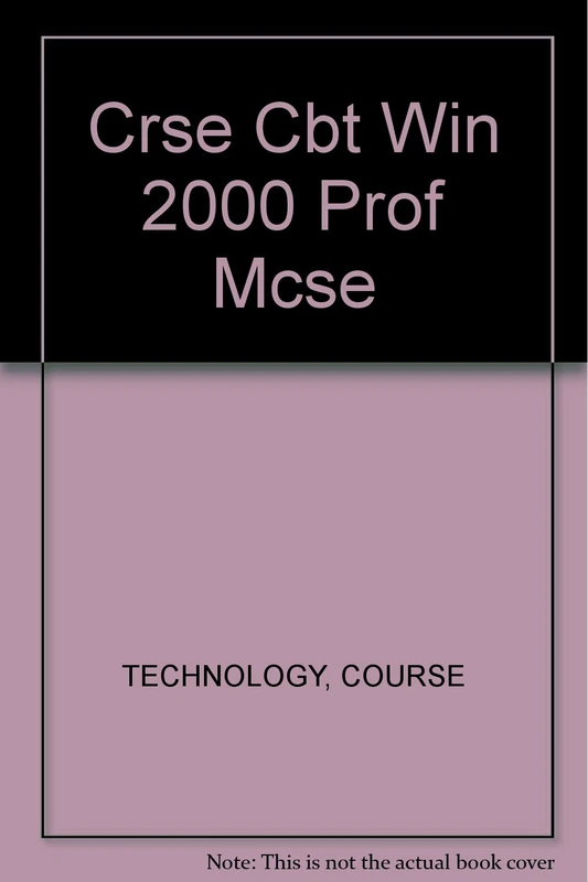 Crse Cbt Win 2000 Prof Mcse