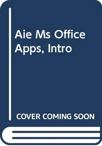 Aie Ms Office Apps, Intro