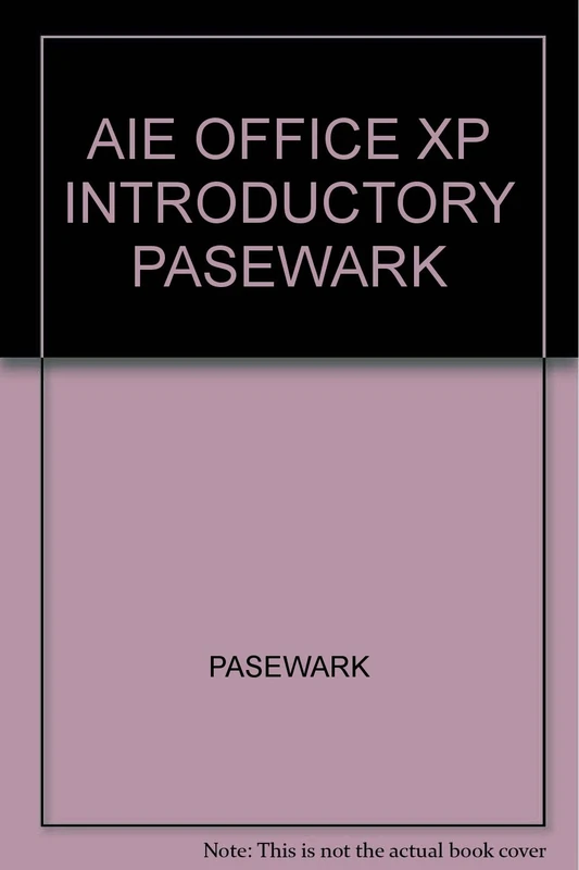 Aie Office Xp Intro Pasewrk