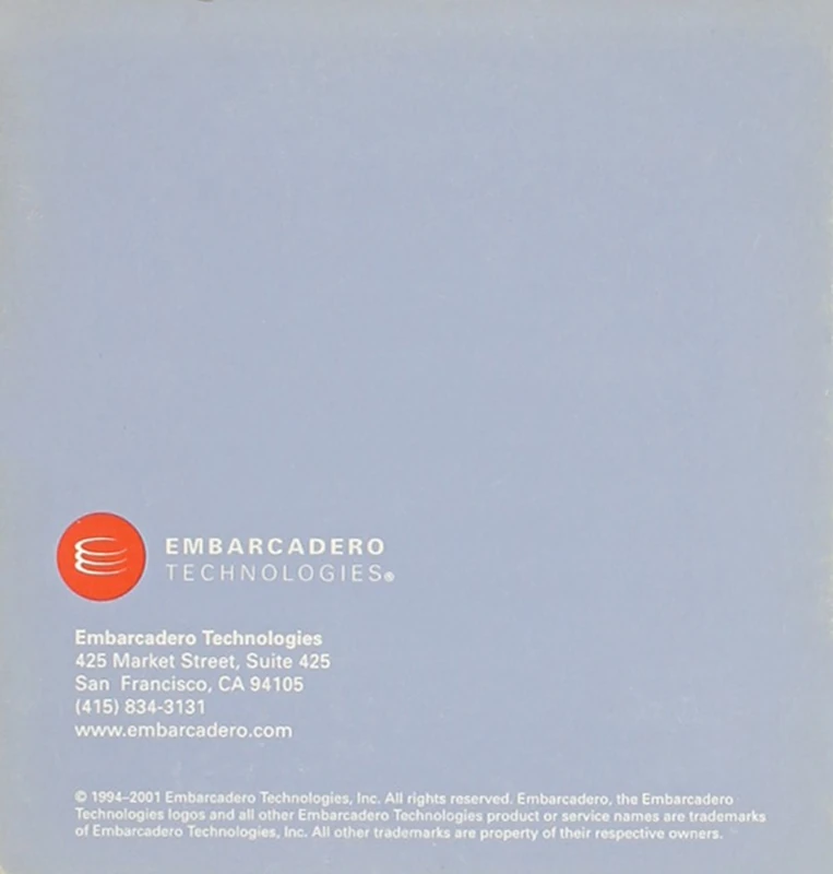 Embarcadero Describe Enterpris