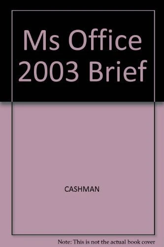 Ms Office 2003 Brief